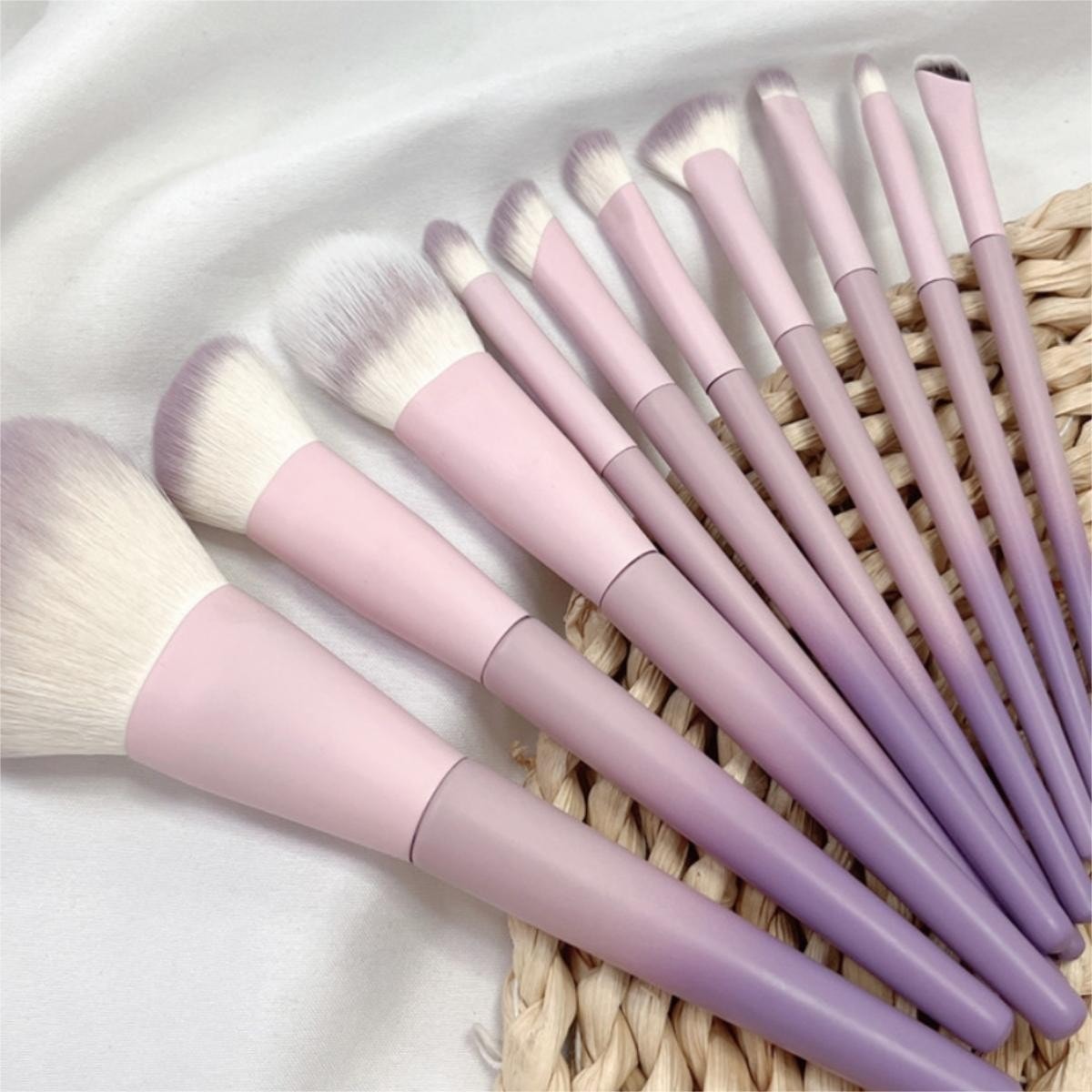 10-Piece Travel Makeup Brush Set, image 1 of 1