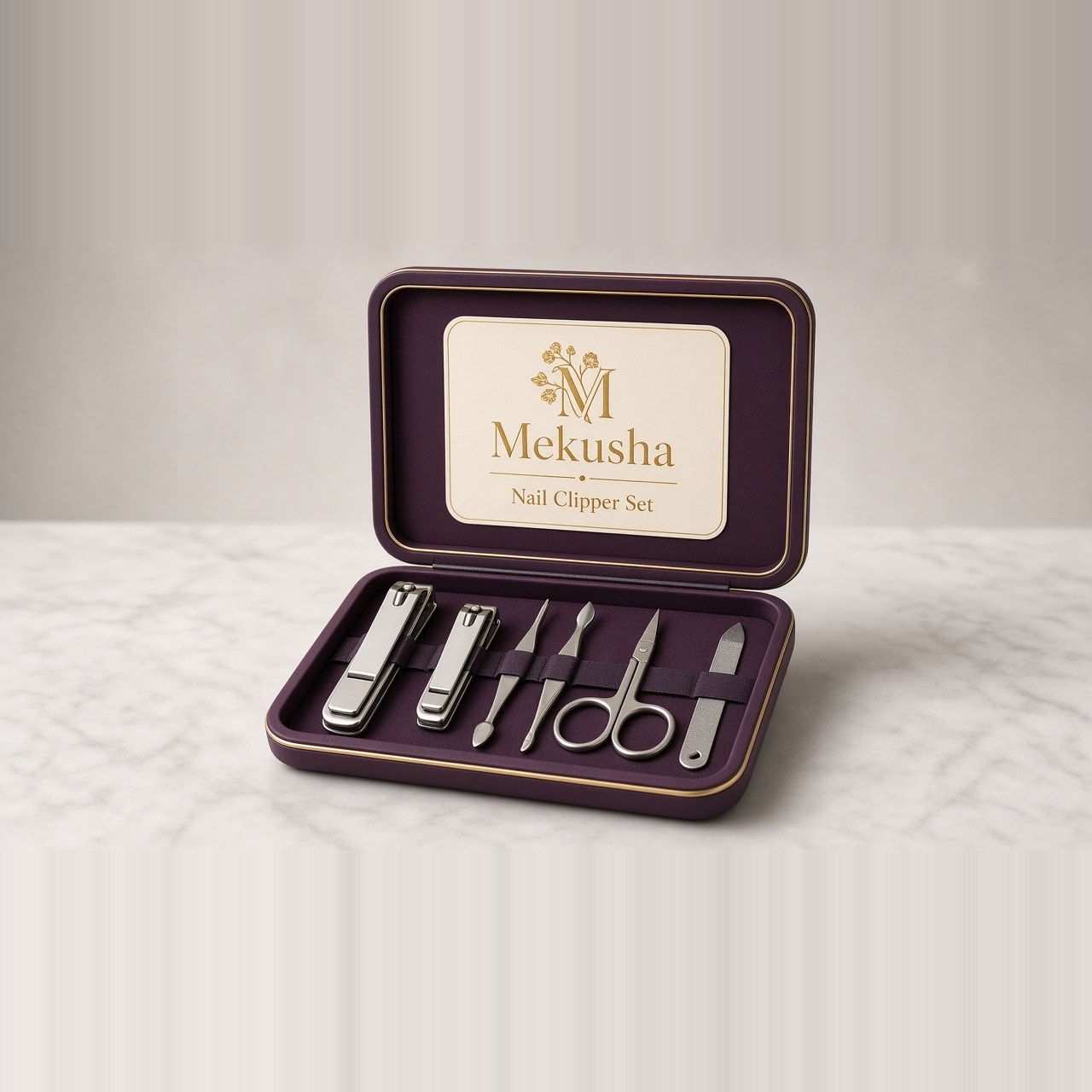 14-Piece Stainless Steel Manicure Set, image 1 of 5
