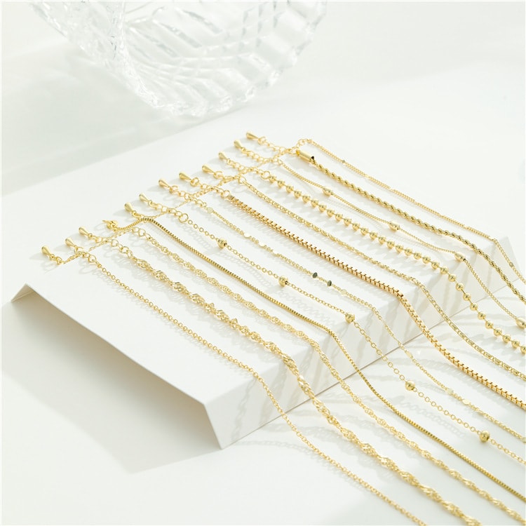 14K Gold-Plated Jewelry Set, image 1 of 6