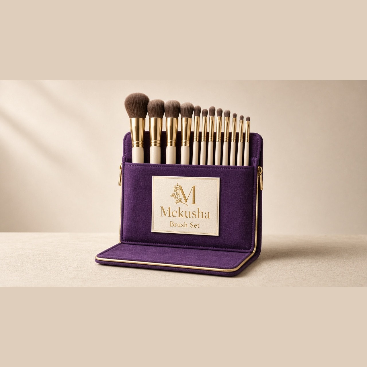 20-Piece Double-Ended Makeup Brush Set, image 1 of 5