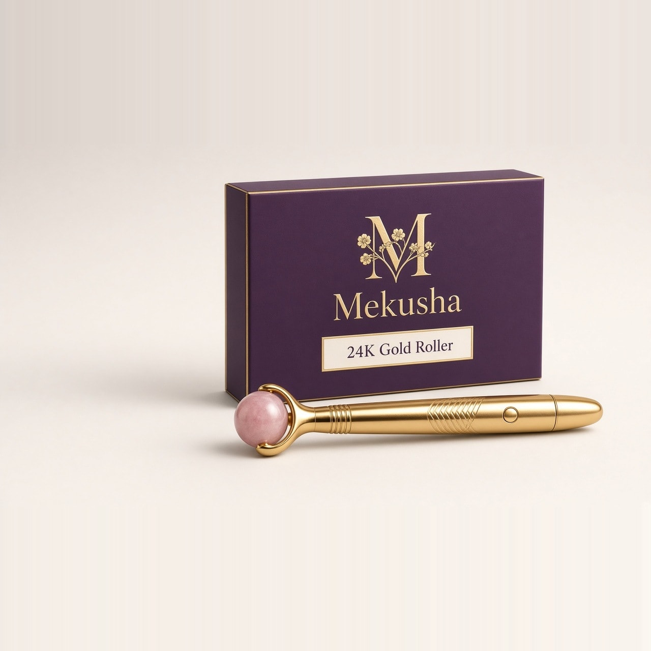 24K Gold Electric Face Roller, image 1 of 5