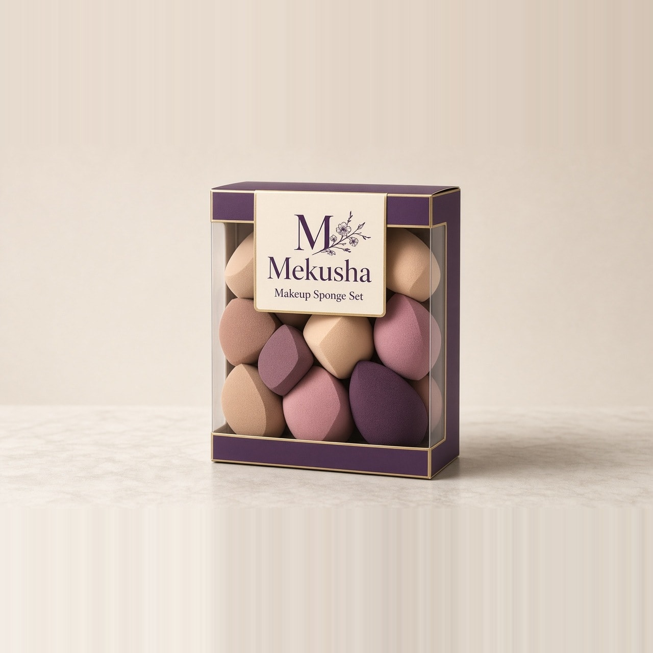 5-Piece Luxury Makeup Sponge Set, image 1 of 5