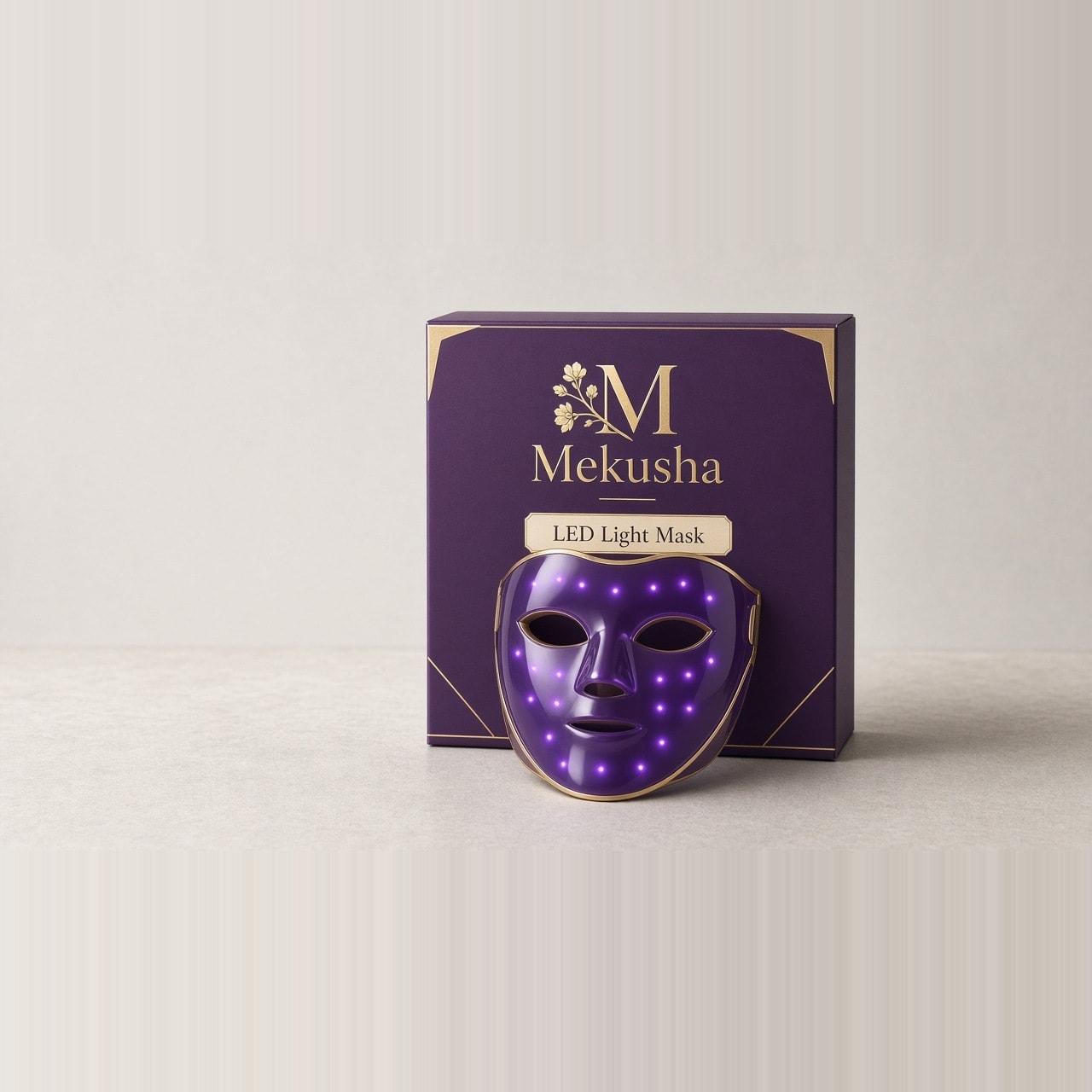 850nm Red LED Infrared Face Mask, image 1 of 5