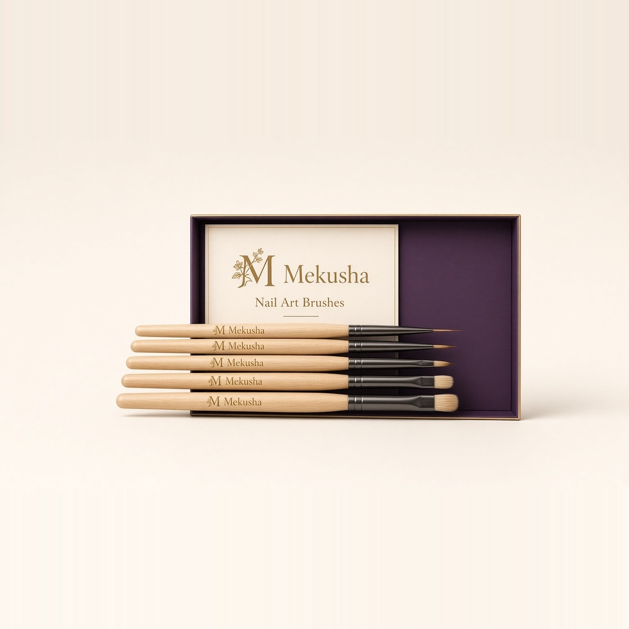 Acrylic Nail Art Brush Kit, image 1 of 5