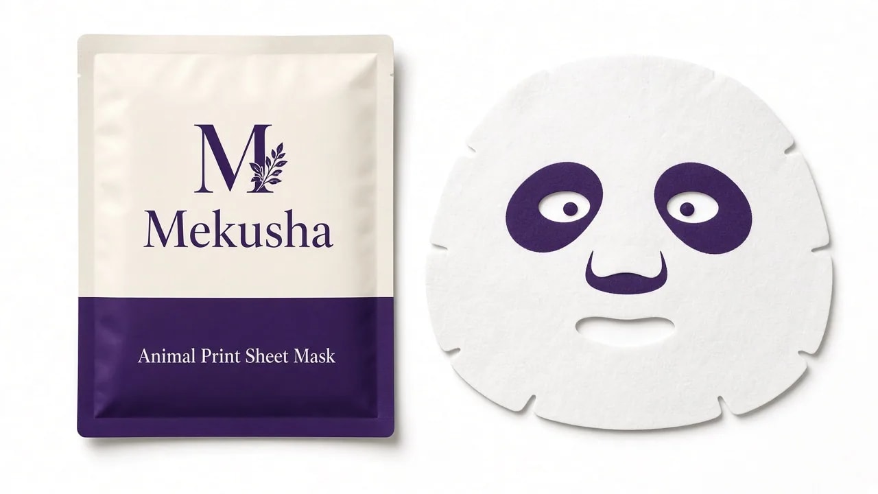Animal Print Sheet Mask, image 1 of 4