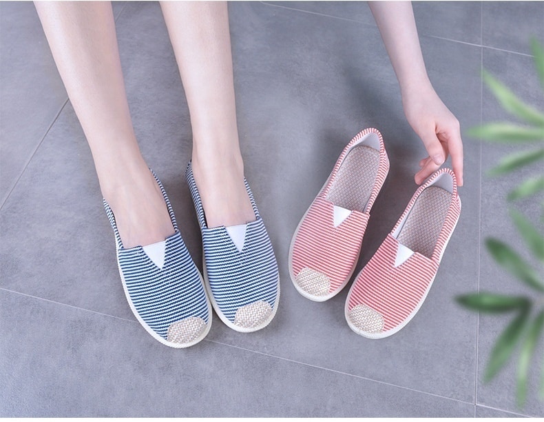 Breathable Slip-On Canvas Shoes, image 1 of 6