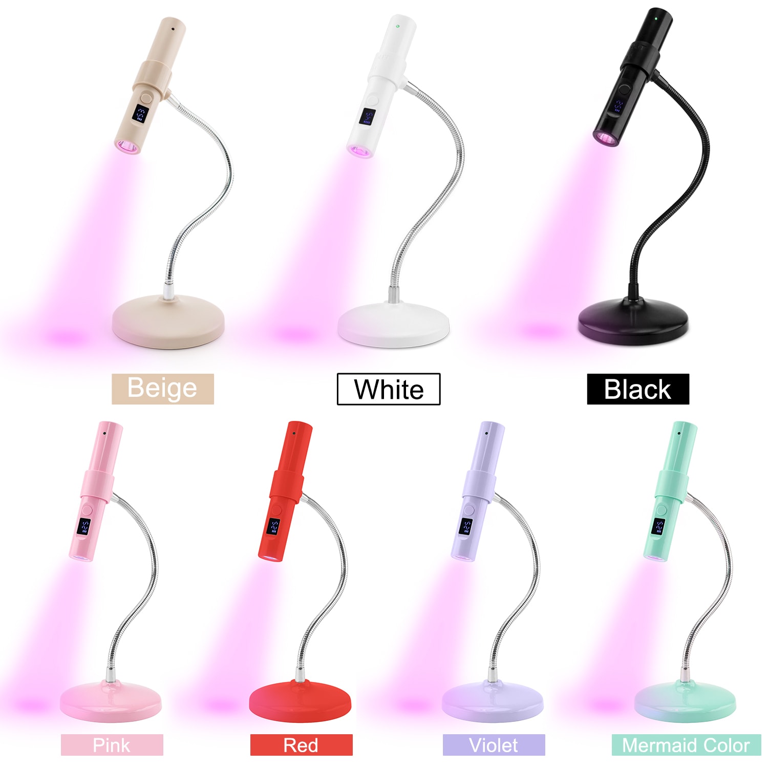Cordless Mini UV LED Nail Lamp, image 1 of 6