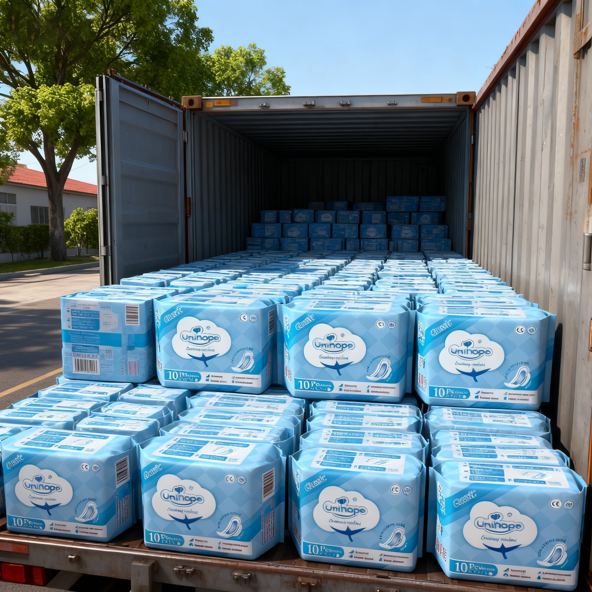 Cotton Breathable Sanitary Pads, image 1 of 6