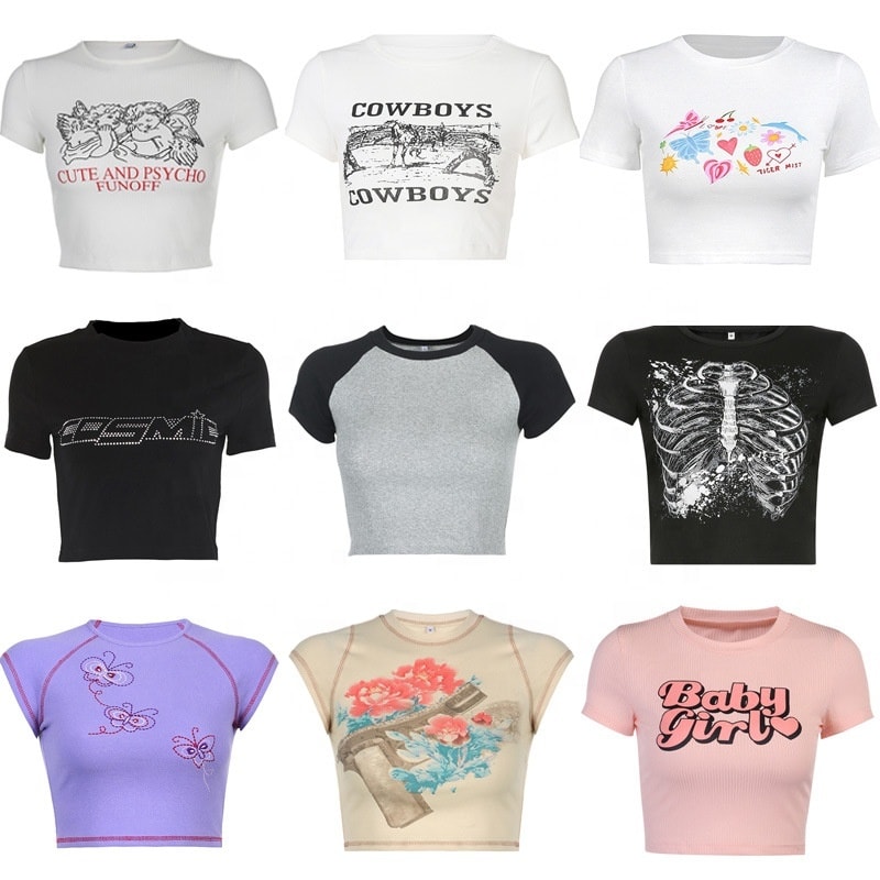 Cotton Plus-Size Ribbed T-Shirt, image 1 of 6
