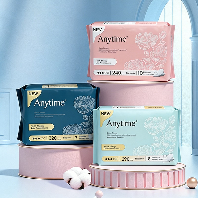 Cotton Sanitary Pads, image 1 of 6