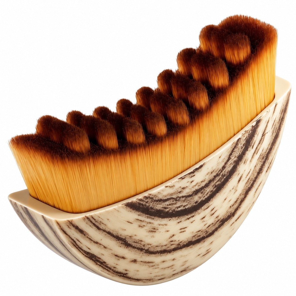 Curved Nylon Facial Cleansing Brush, image 1 of 1