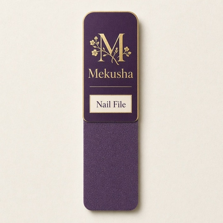 Double-Sided Sandpaper Nail File 80/80, image 1 of 5