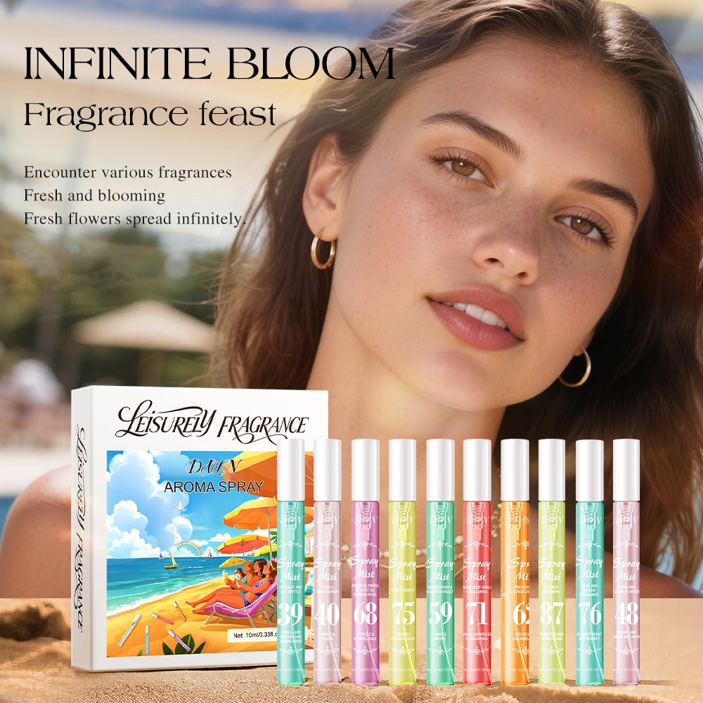 Floral Alcohol-Free Perfume Gift Set, image 1 of 6