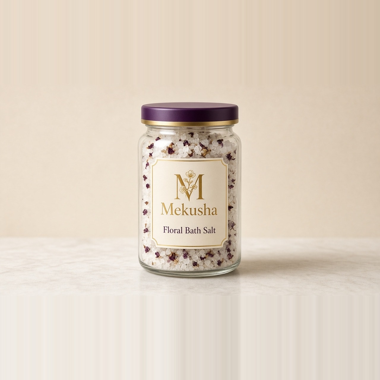 Flower Bath Salt Gift Set, image 1 of 5