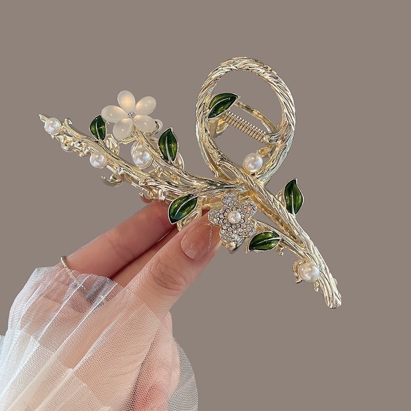 Flower Hair Claw Clip, image 1 of 6