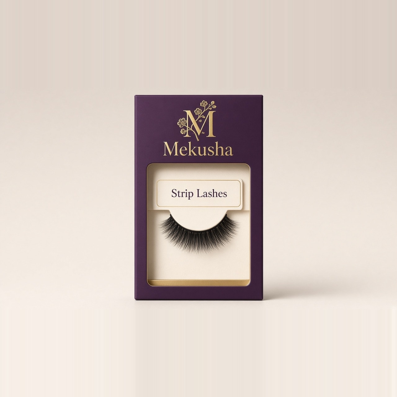 Fluffy 3D Volume Strip Lashes 25mm, image 1 of 5