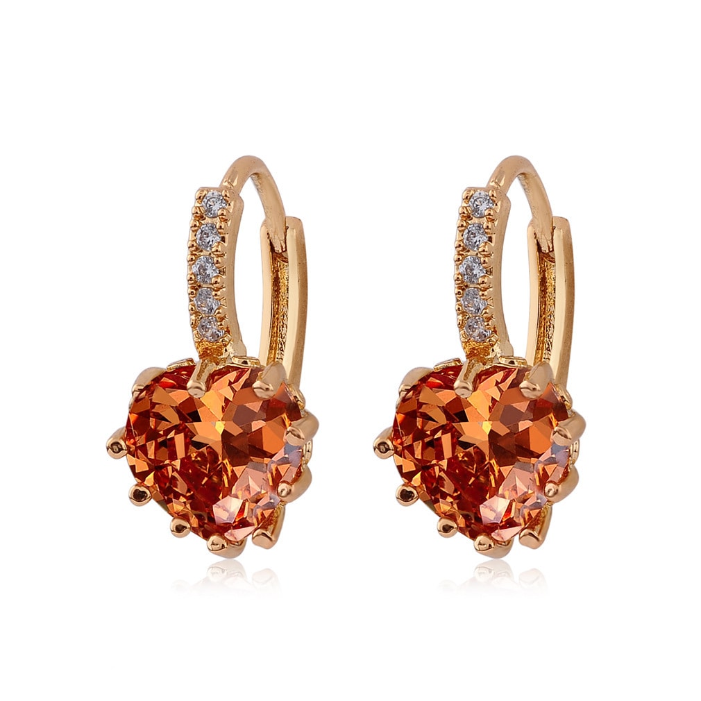 Heart Earrings, image 1 of 6