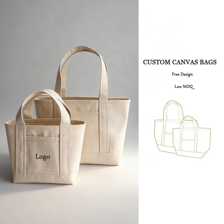 Heavy-Duty Mini Canvas Boat Tote, image 1 of 1