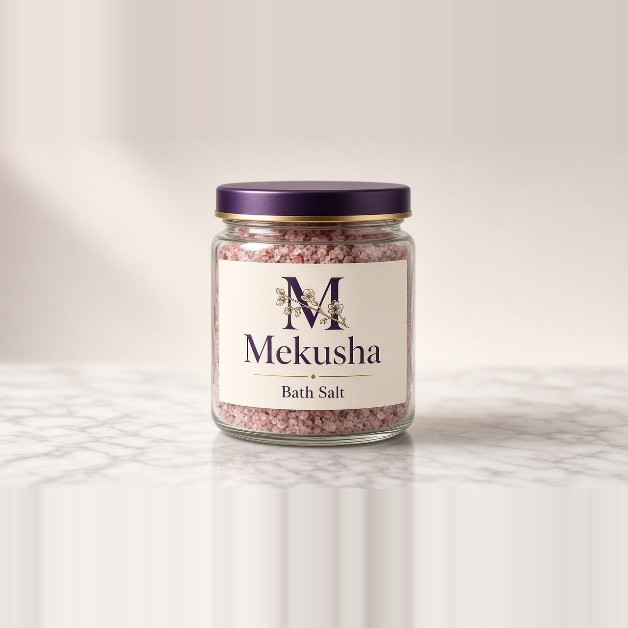 Herbal Flower Epsom Bath Salt Set, image 1 of 5