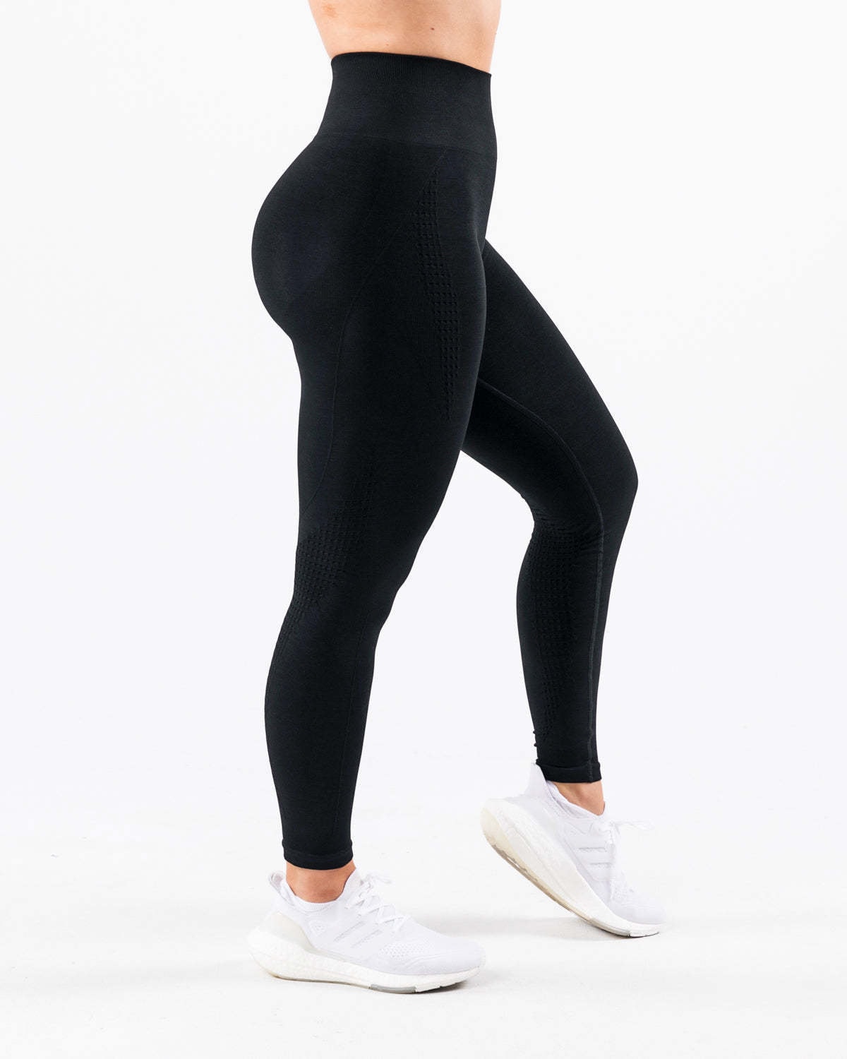 High-Waist Seamless Scrunch Leggings, image 1 of 6
