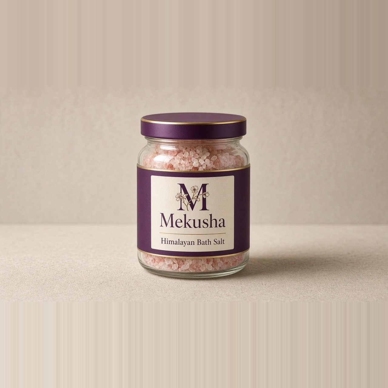 Himalayan Epsom Bath Salt with Flowers, image 1 of 5