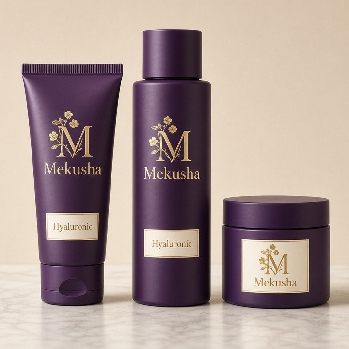 Hyaluronic Acid Hydrating Skincare Set, image 1 of 5