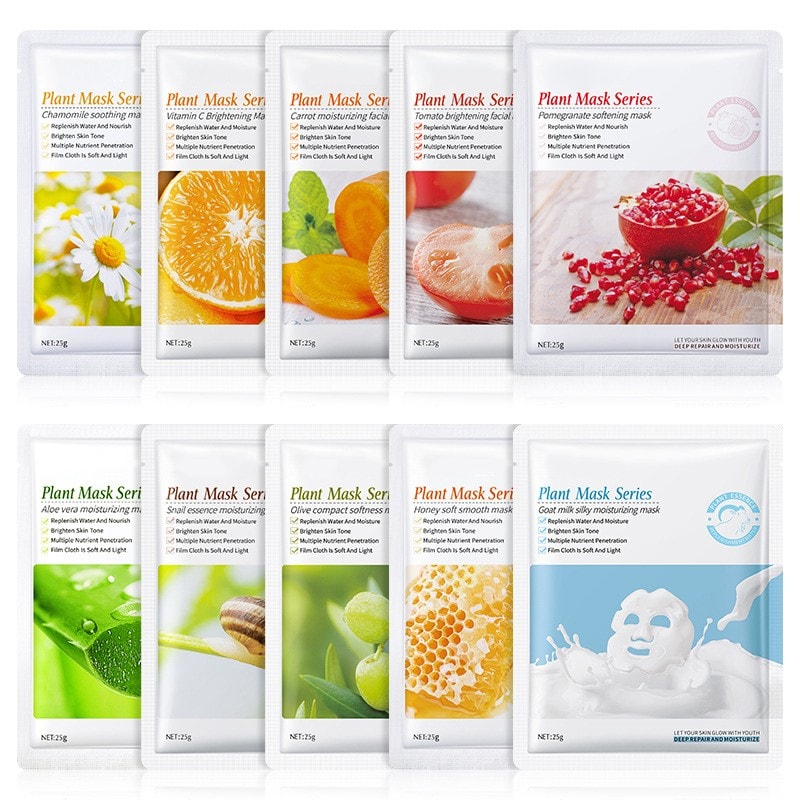 Hydrating Plant & Fruit Sheet Masks, image 1 of 6