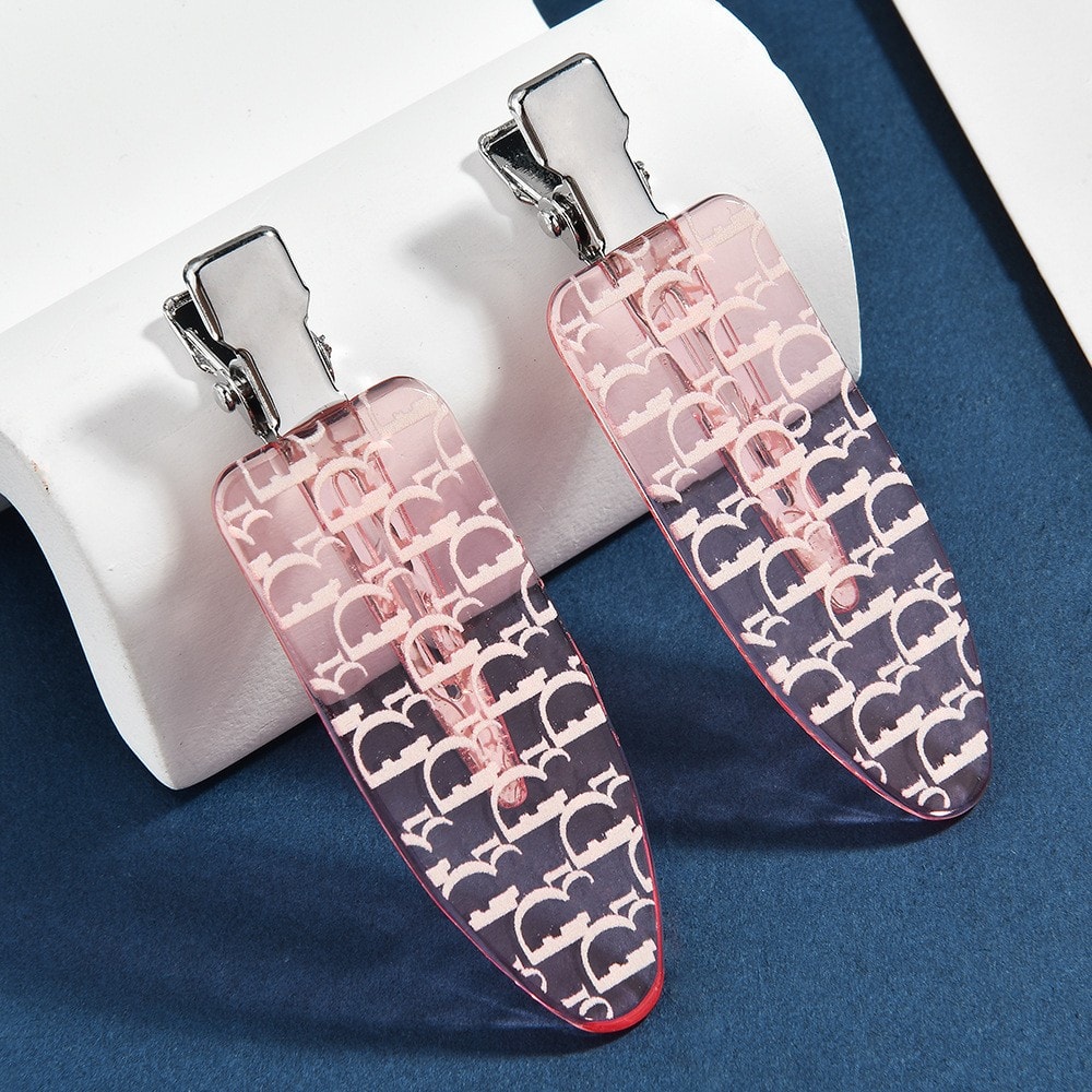 Korean-Style Acrylic Hair Clips, image 1 of 1