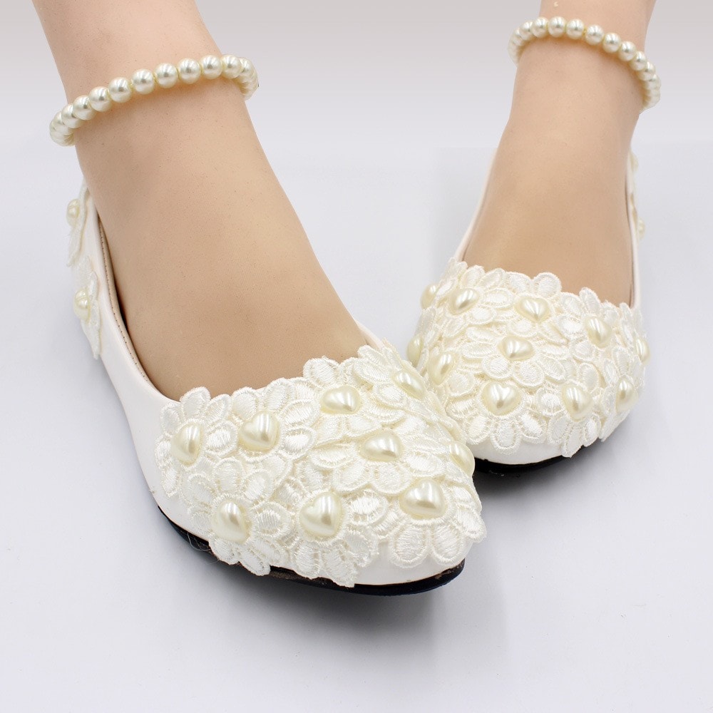 Lace Bridal Anklet, image 1 of 1