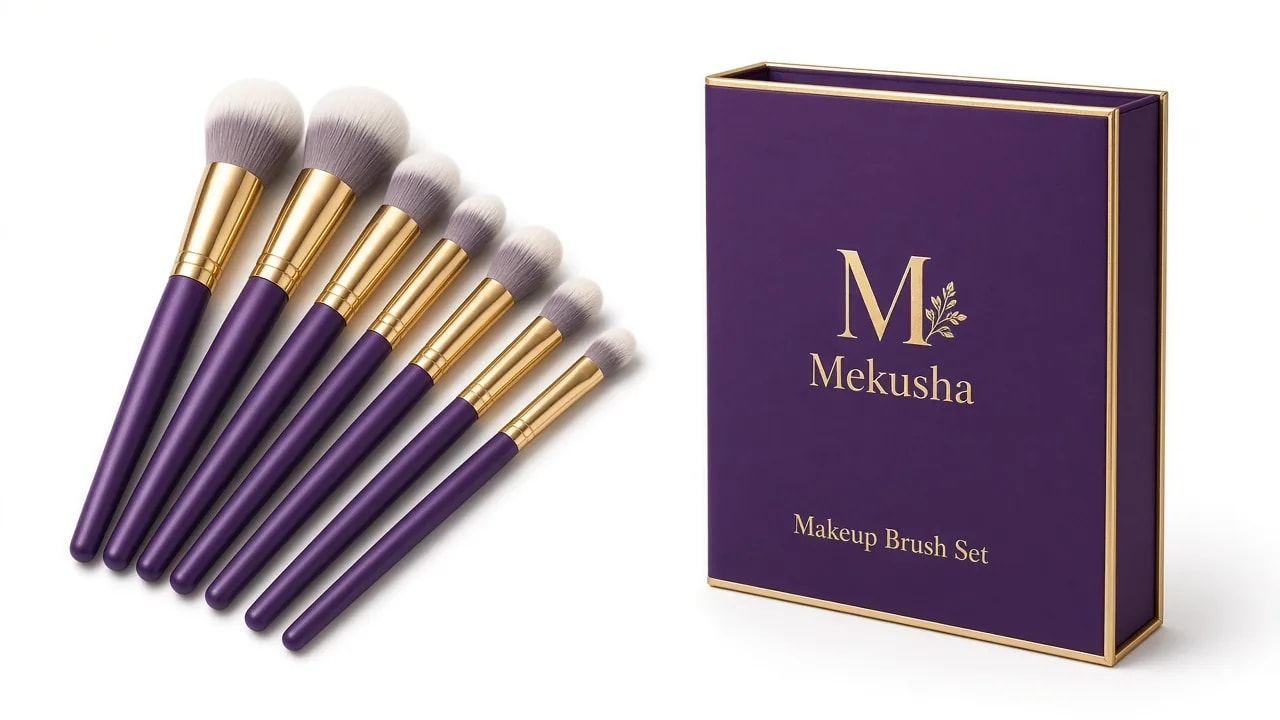 Makeup Brush Set, image 1 of 4
