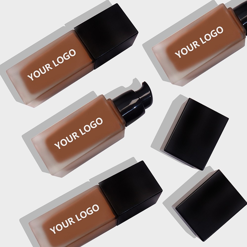 Matte Full-Coverage Liquid Foundation, image 1 of 6
