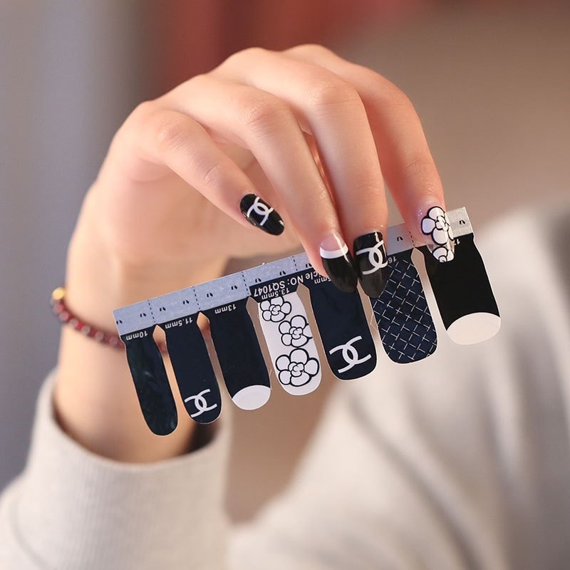 Metallic Nail Art Stickers, image 1 of 1