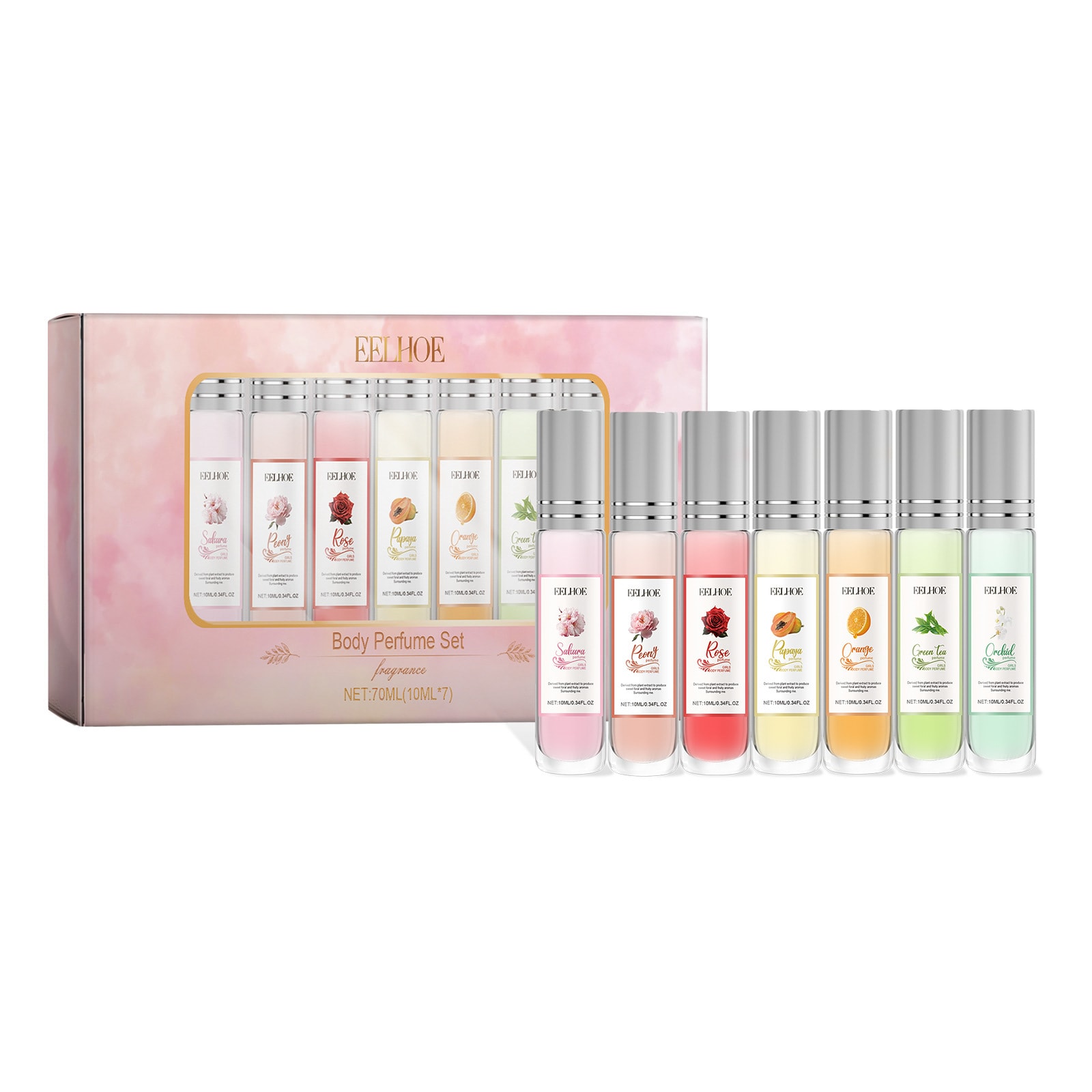 Mini Floral Fruity Perfume Gift Set, image 1 of 6
