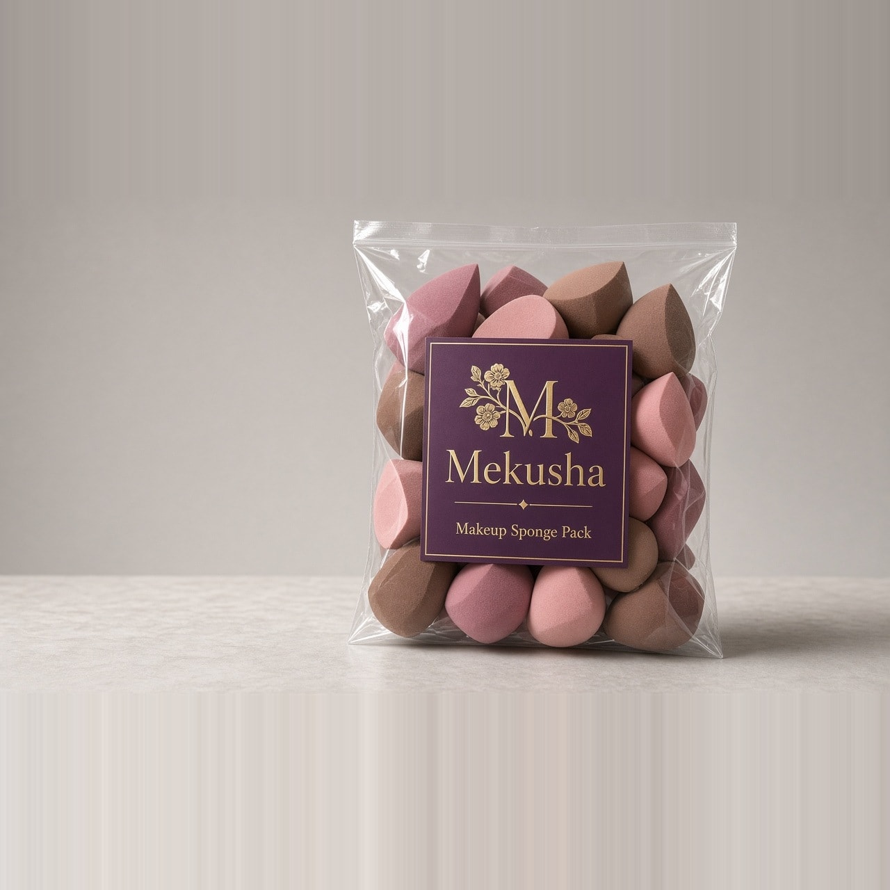 Multi-Color Makeup Sponge Set, image 1 of 5