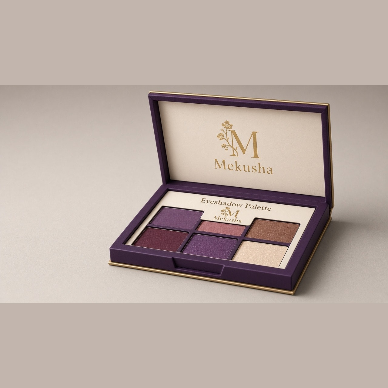 Nude Matte & Glitter Eyeshadow Palette, image 1 of 5