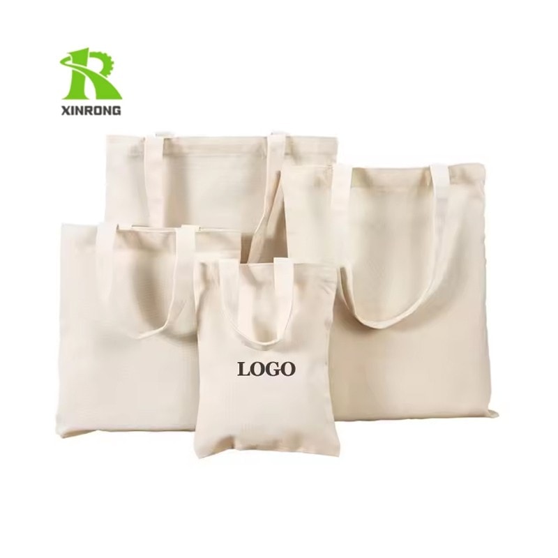 Open-Top Cotton Canvas Tote Bag, image 1 of 1