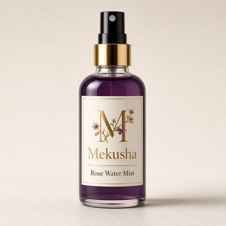 Organic Rose Water Facial Mist, image 1 of 5