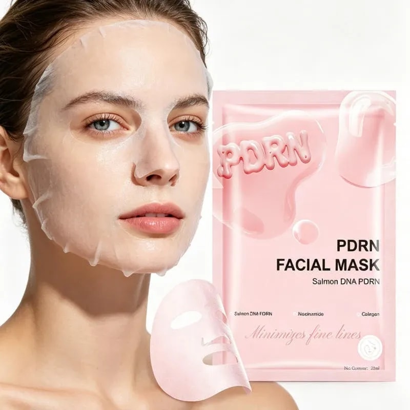 PDRN Pink Face Sheet Masks, image 1 of 6