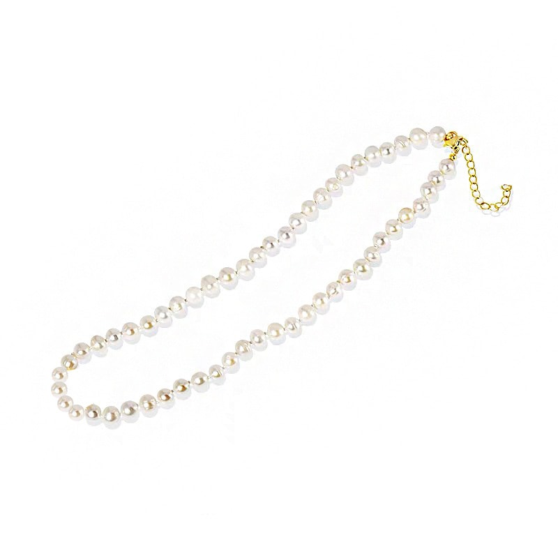 Pearl Party Necklace, image 1 of 6
