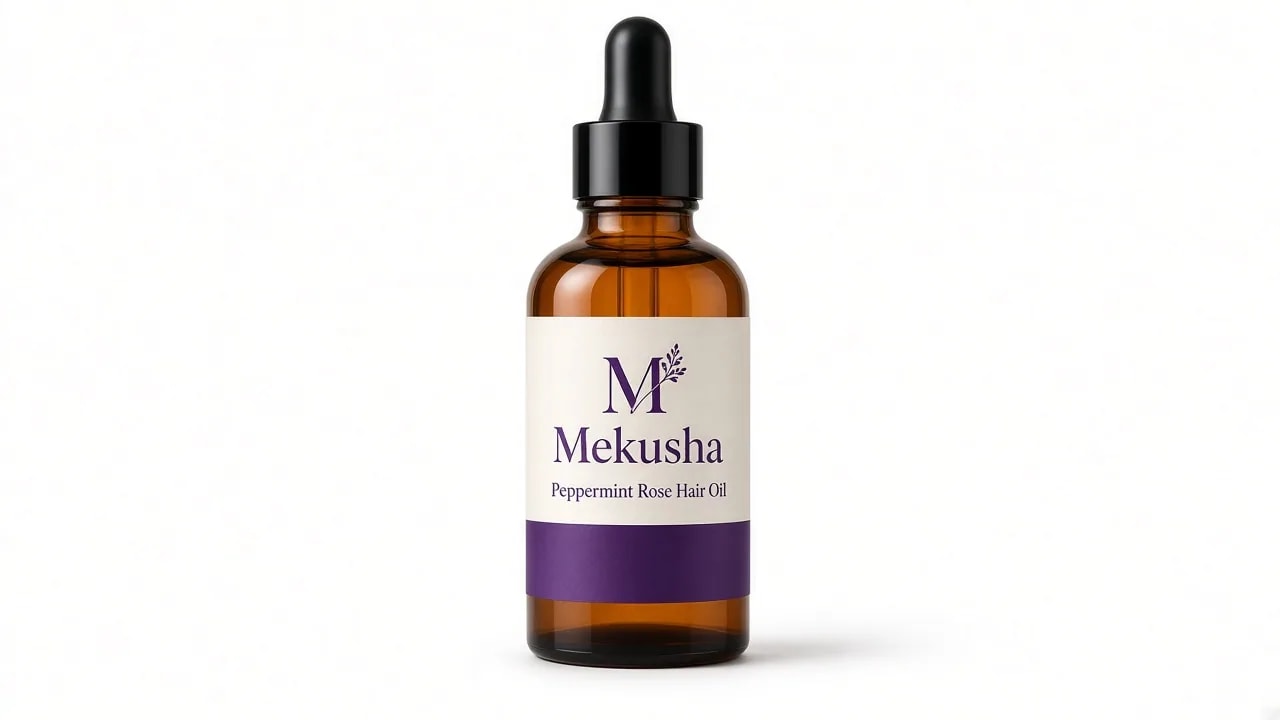Peppermint Rose Hair Oil, image 1 of 4