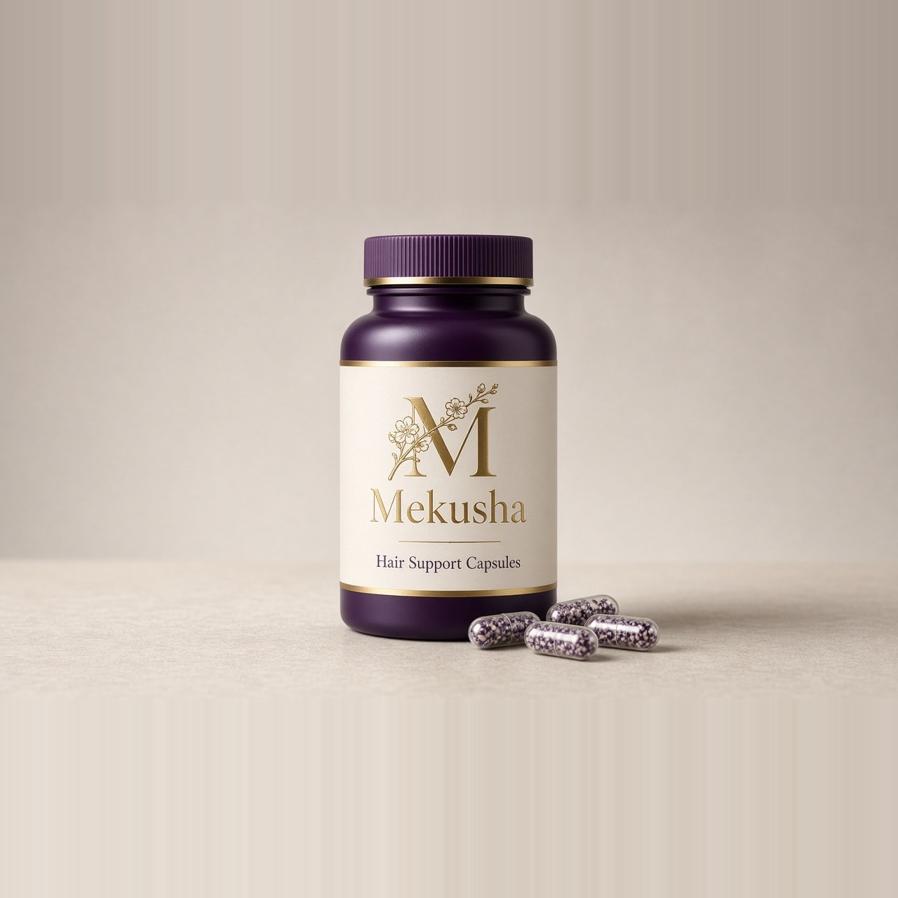Plant-Based Hair Support Capsules, image 1 of 5