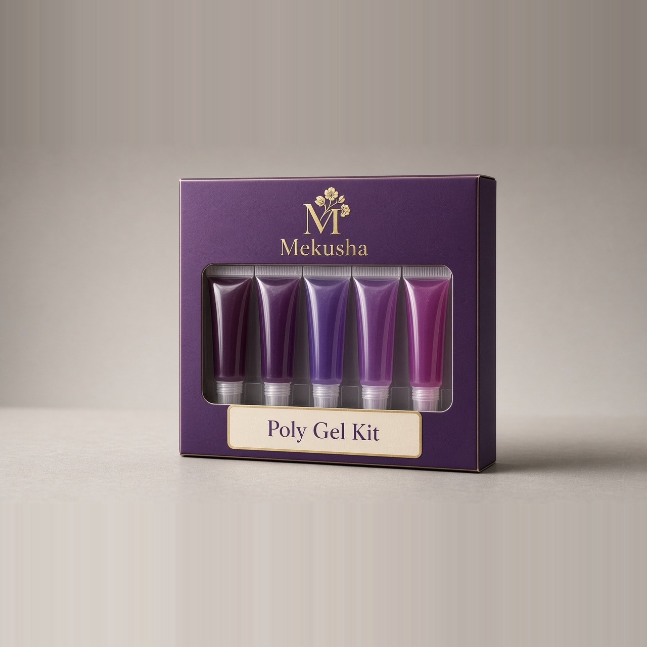 Poly Gel Nail Extension Kit 12 Shades, image 1 of 5