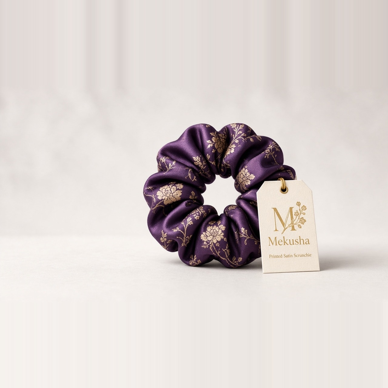 Printed Satin Scrunchies, image 1 of 5