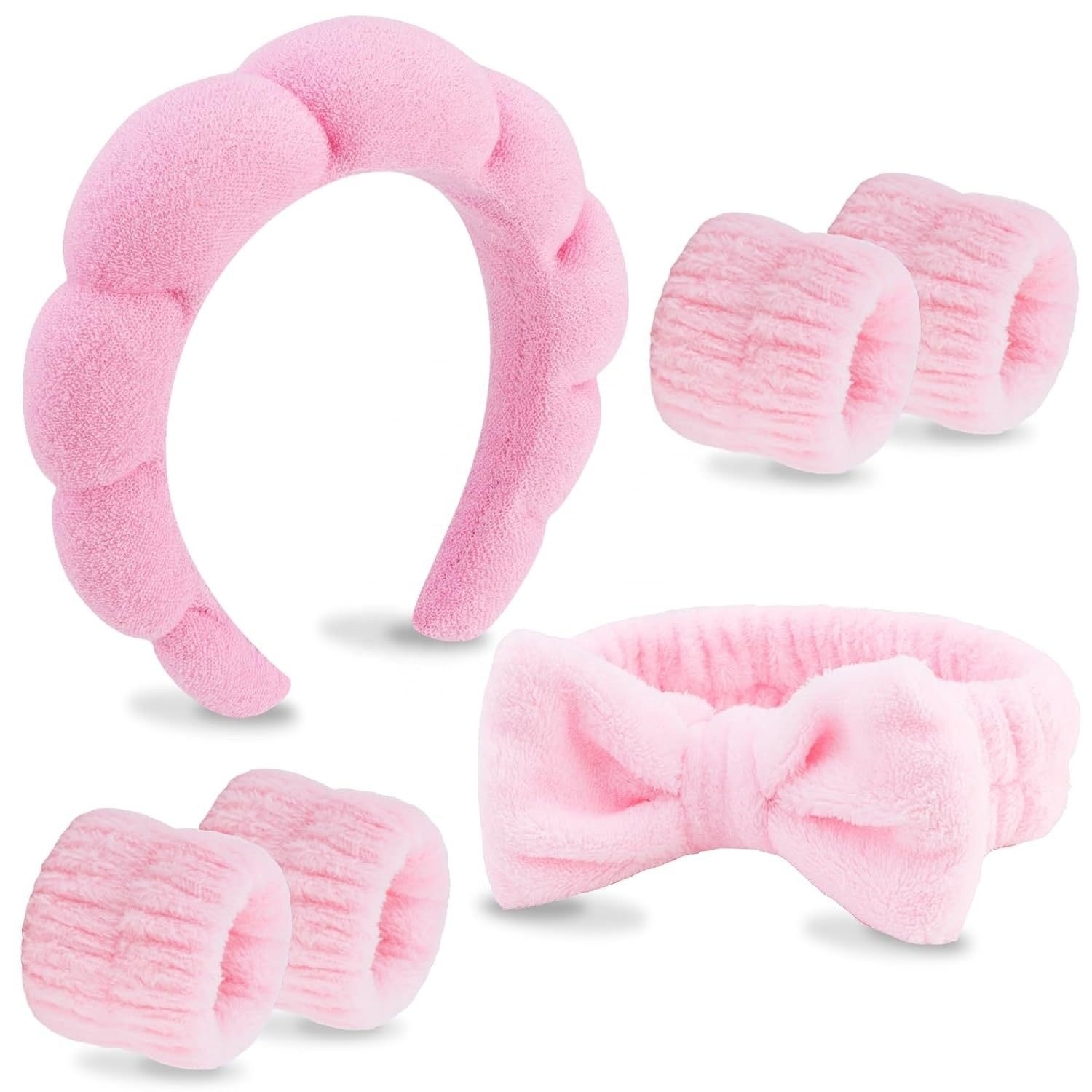 Puffy Twisted Spa Headband, image 1 of 1