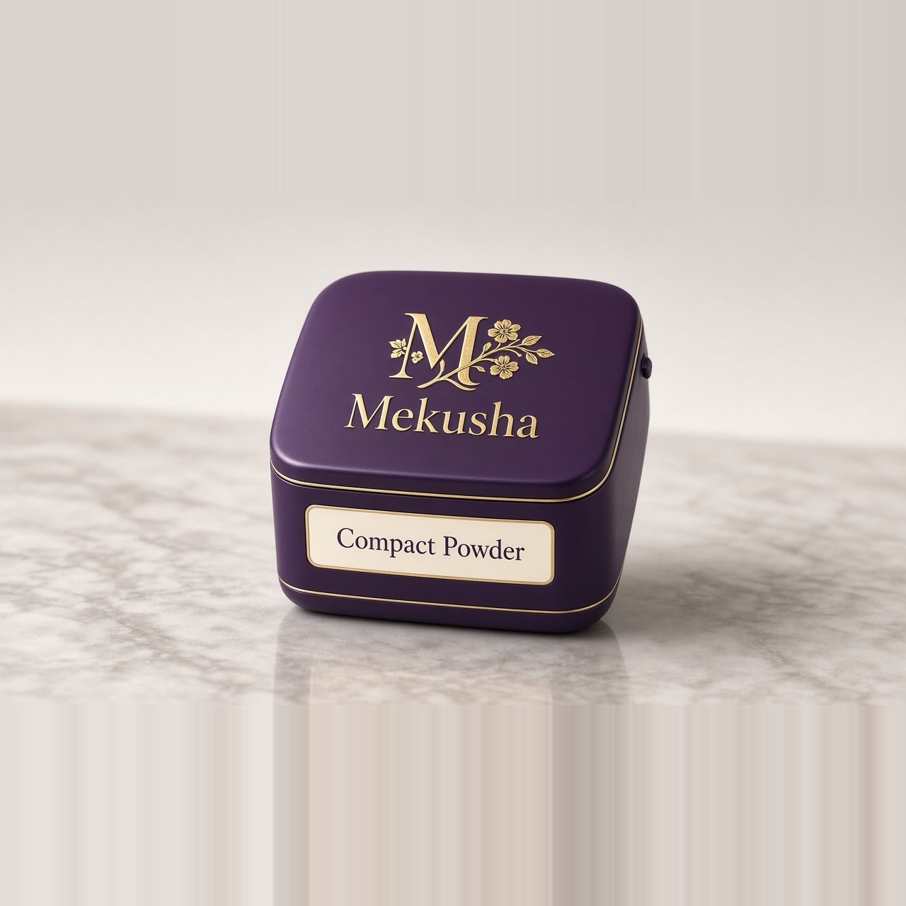 Round Compact Mirror Palette Case, image 1 of 5