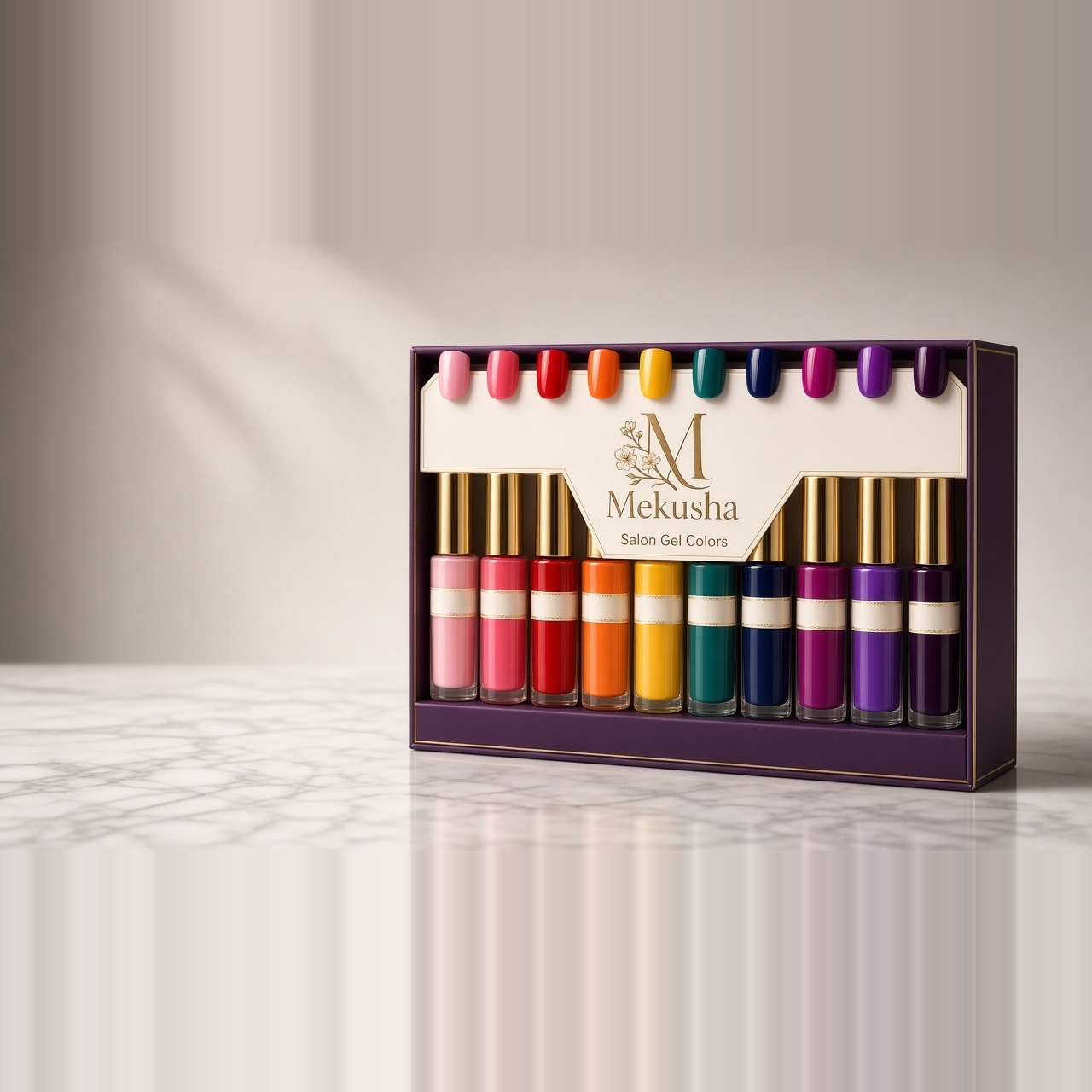 Salon-Quality High Pigment Gel Polish, image 1 of 5