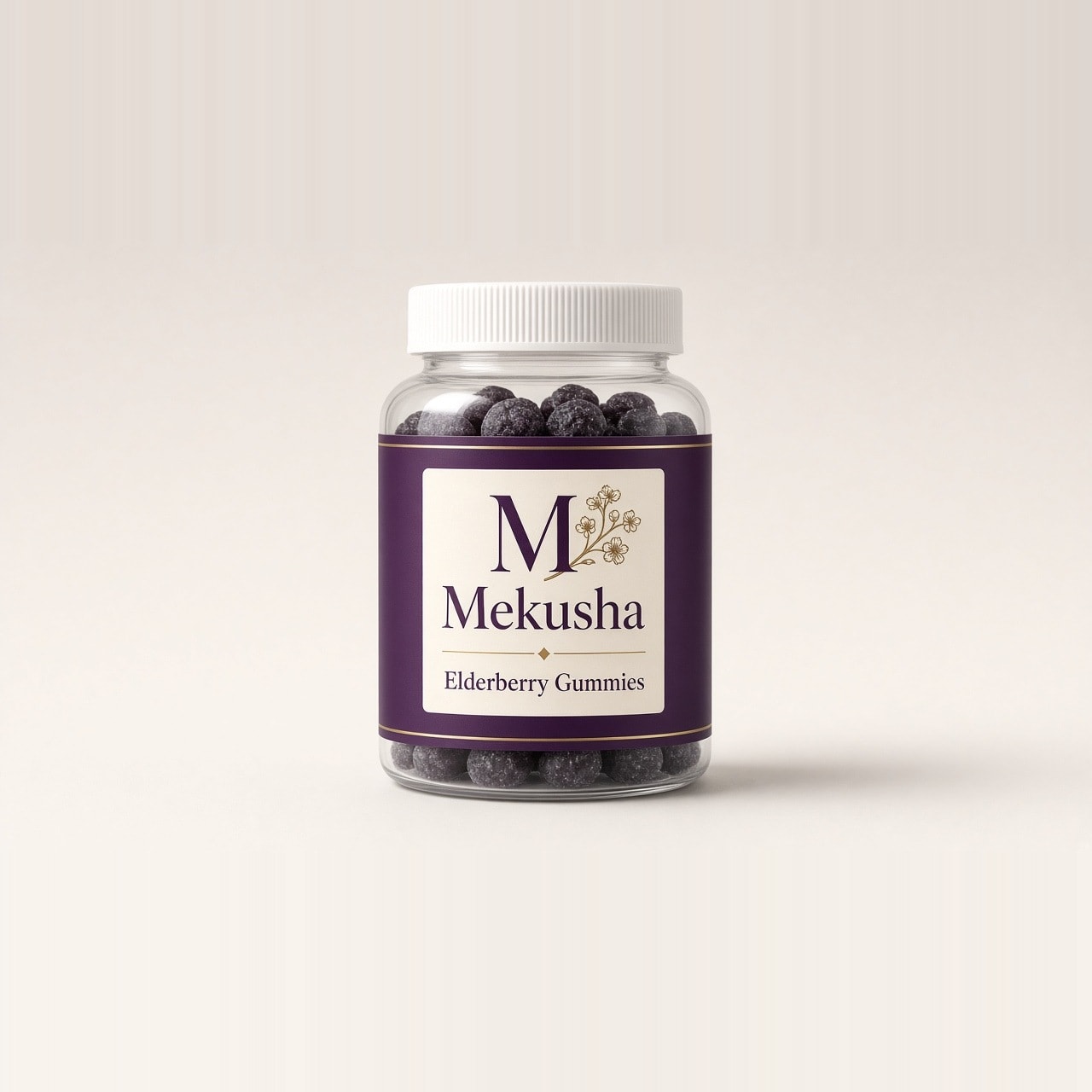 Sea Moss Black Elderberry Gummies, image 1 of 5
