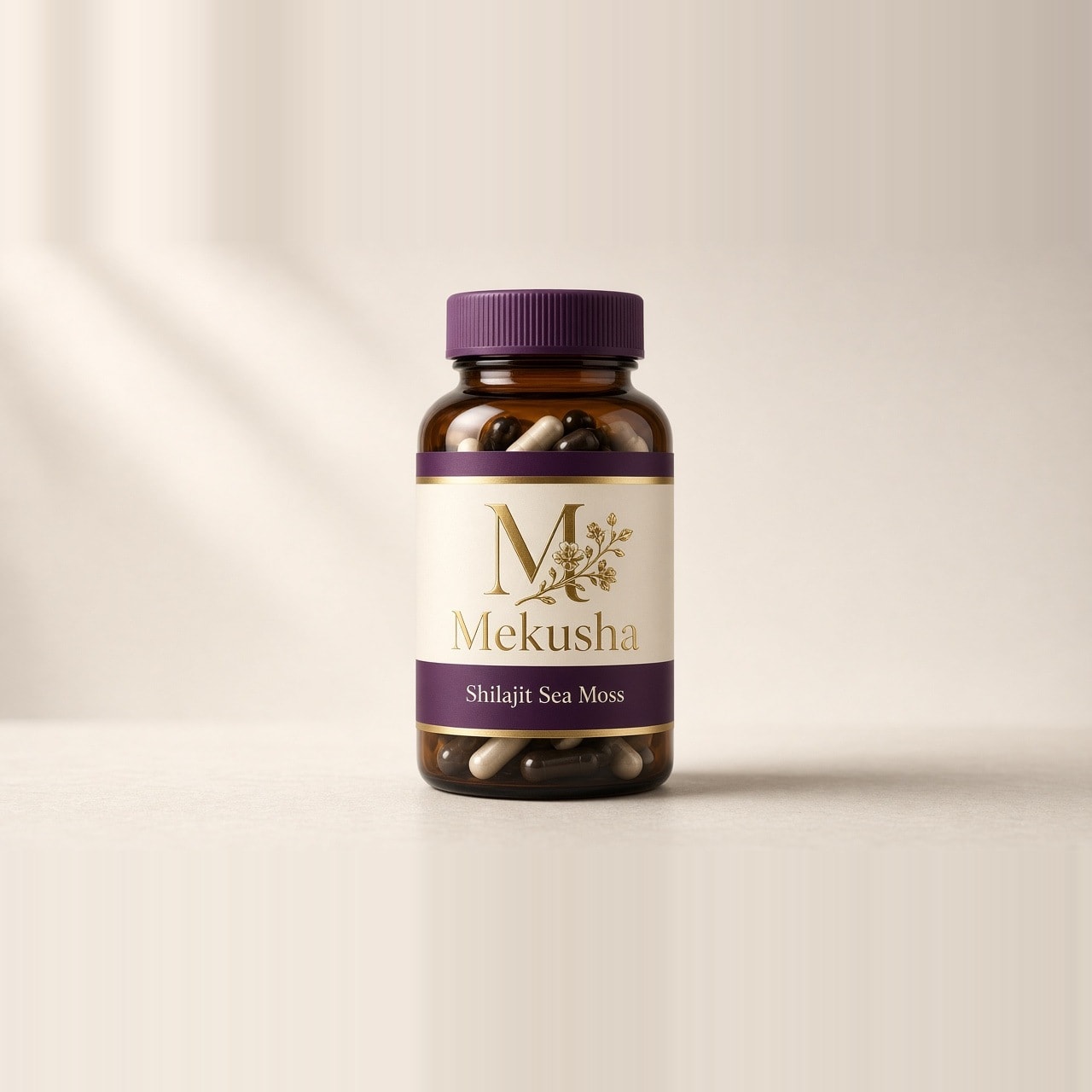 Shilajit, Lion's Mane & Sea Moss Capsules, image 1 of 5