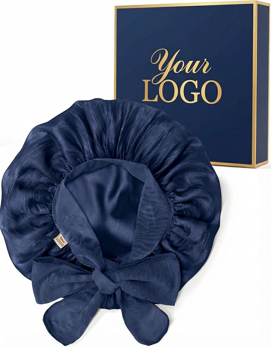 Silk Sleep Bonnet, image 1 of 1
