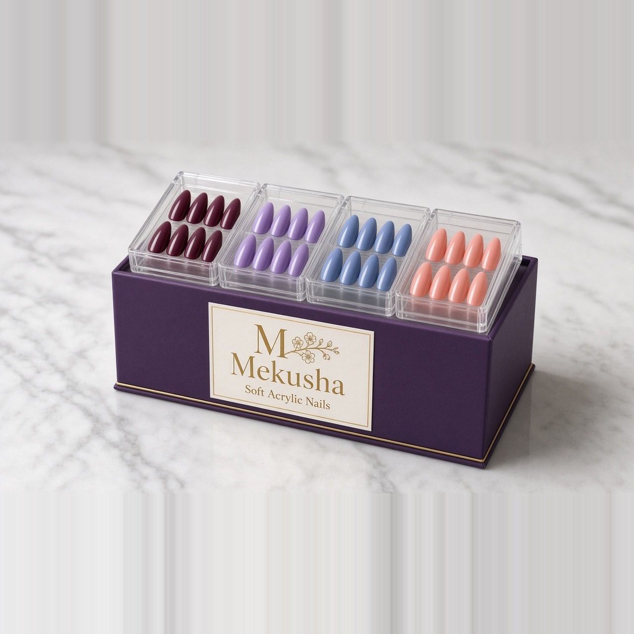 Soft Gel French Press-On Nails (30 Pcs), image 1 of 5